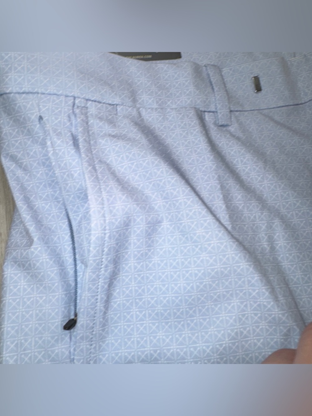 NWT RLX Ralph Lauren Golf Pants 34x32 Light Blue Tailored Fit Water Repellent - Picture 6 of 16